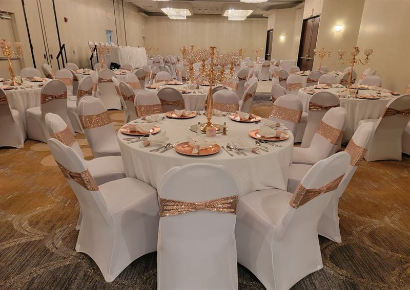 Hotel Event Venue with Flexible Banquet Rooms and Guest Accommodations