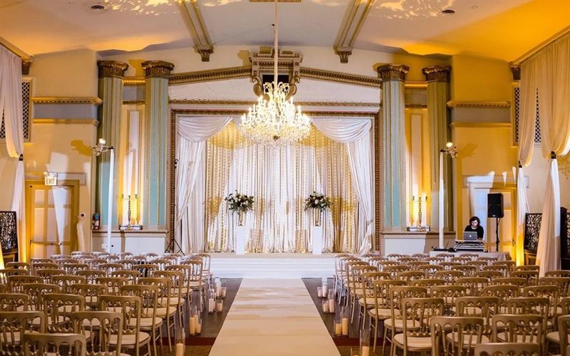 Ornate Logan Square Mansion with Ballroom for Weddings and Celebrations