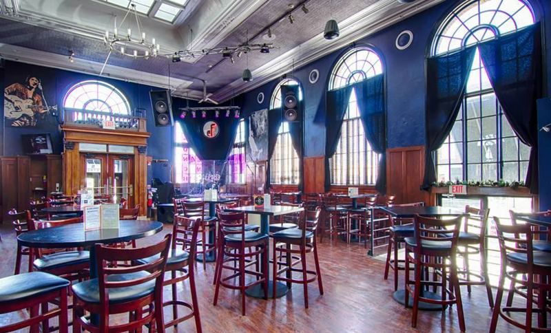 Downtown Live Music Venue with Bar for Parties and Receptions
