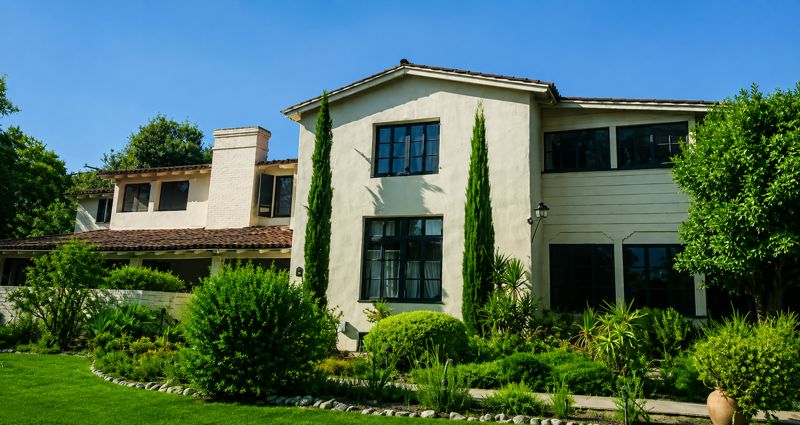 Monrovia Spanish Colonial Estate with Pool on Flat Acre Lot
