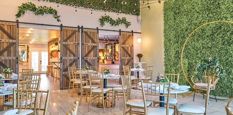 Glam Studio Venue with Patio Bar