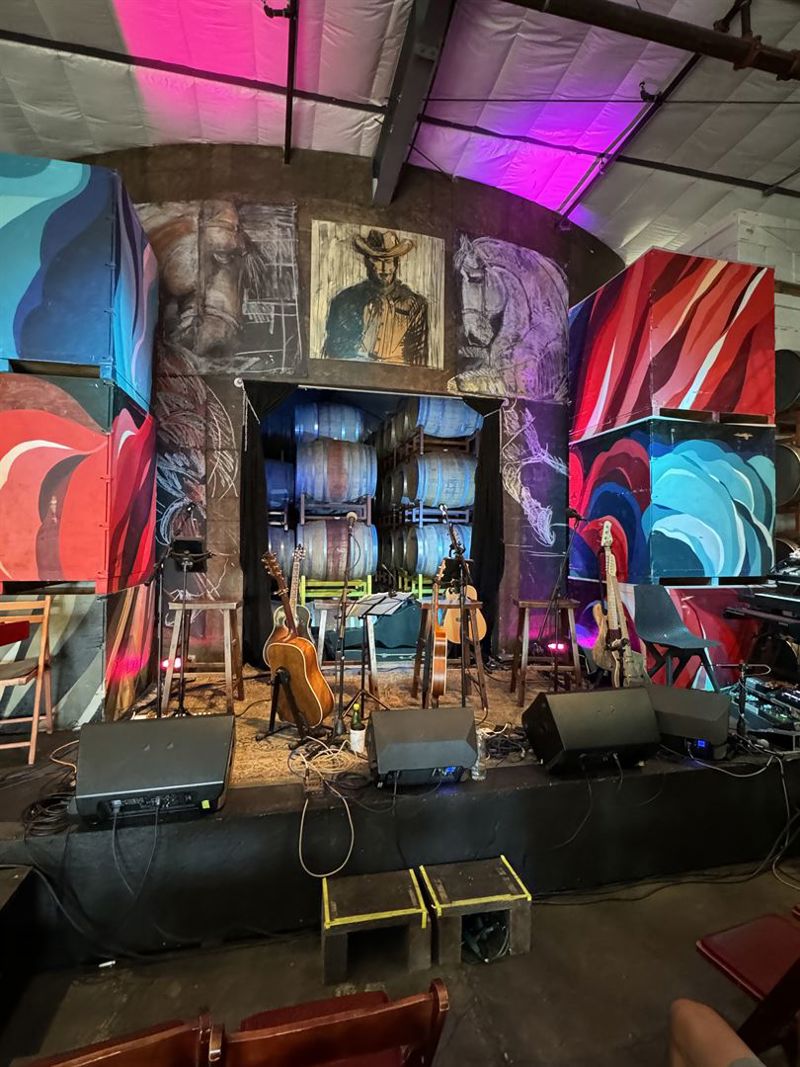 Industrial Buellton Winery with Stage, Courtyard, and Patio