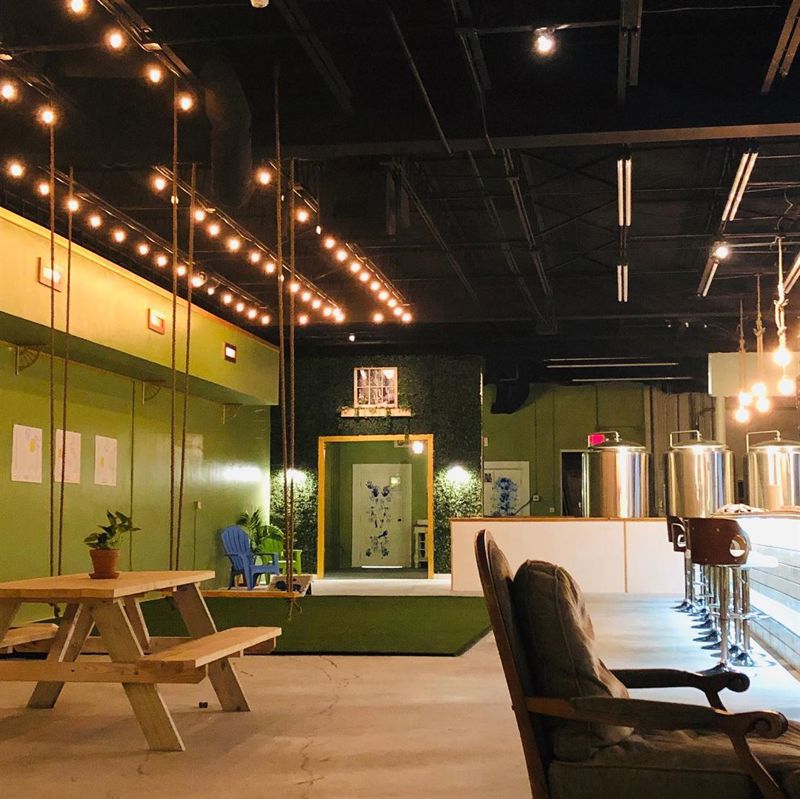 Lake Park Brewery with Spacious Taproom and Flexible Event Floor