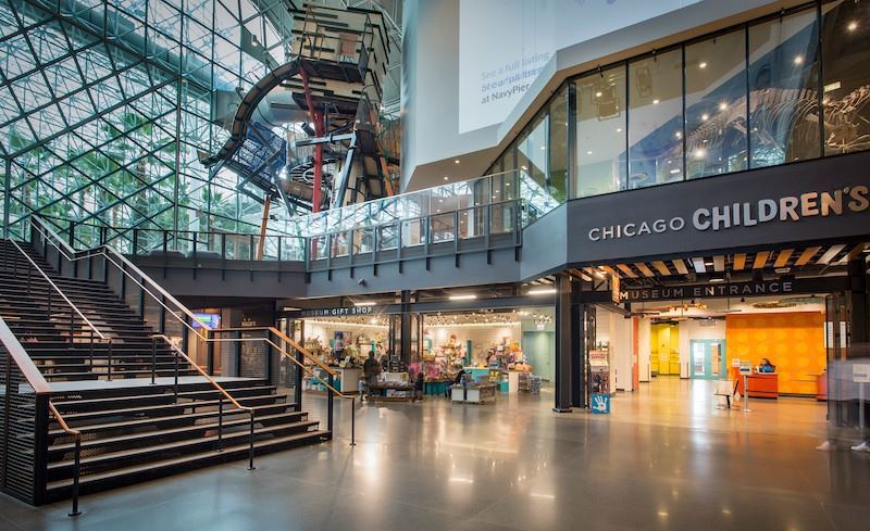 Playful Navy Pier Museum for Family and Corporate Group Events