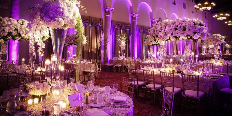 Historic Biltmore Hotel with Grand Ballrooms, Terraces and Courtyards