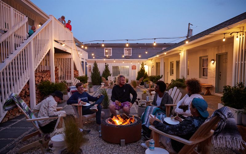 Montauk Boutique Motel With Courtyard and Restaurant