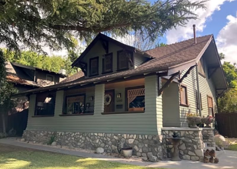 Historic Craftsman Film House with Porch, Fireplace, and Backyard Deck