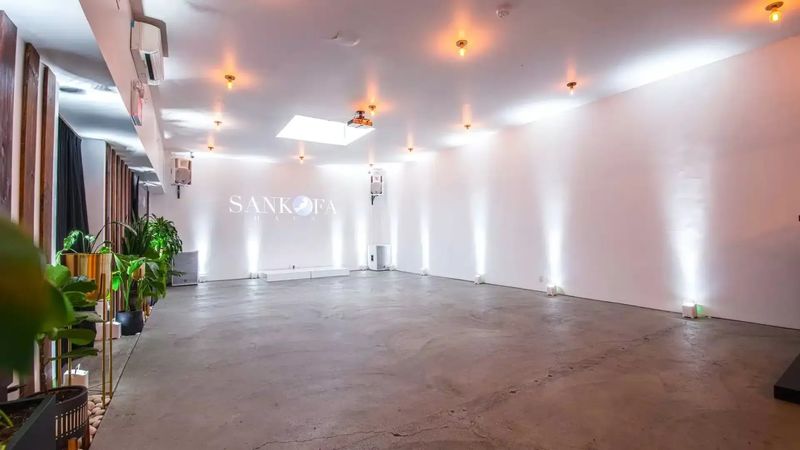 Plant-Filled Bronx Loft With Skylights and Flexible Event Layout