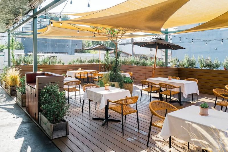 Hollywood Bistro with Patio, Counter Seating and Private Dining