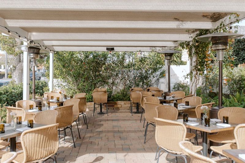 Historic Santa Barbara Restaurant with Patio and Bar Event Spaces