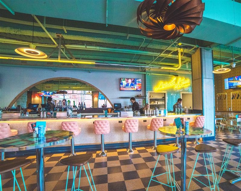 Large West Loop Social Venue With Games, Food and Cocktails