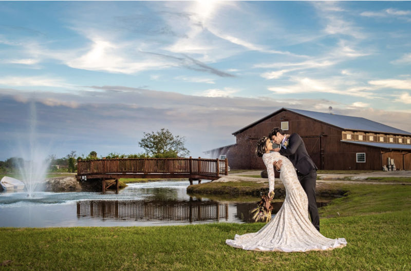 A Gorgeous Stained Barn Set Amongst a Breathtaking Quarter Horse Ranch
