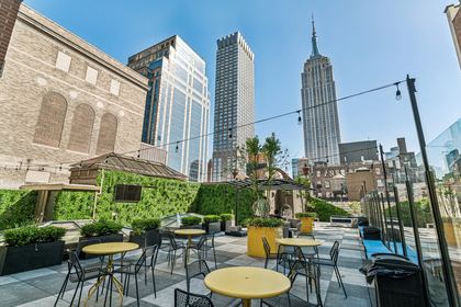 Fifth Avenue Rooftop Event Space for 150 Guests