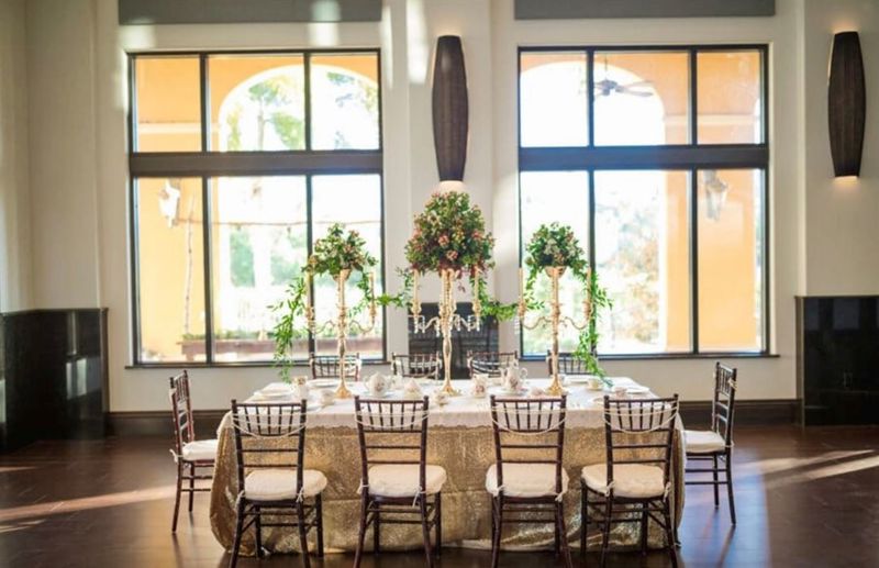 Two-level Riverfront Venue with Courtyard, Bars and Sunset Views