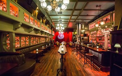 NoMad Whiskey Lounge With Live Music Stage and Private Event Areas