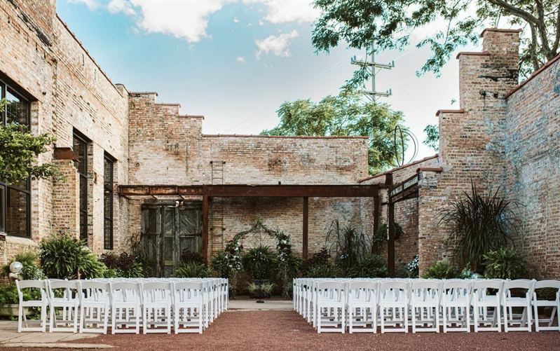 Sycamore Industrial Event Venue With Flexible Floor Space for Receptions and Private Events