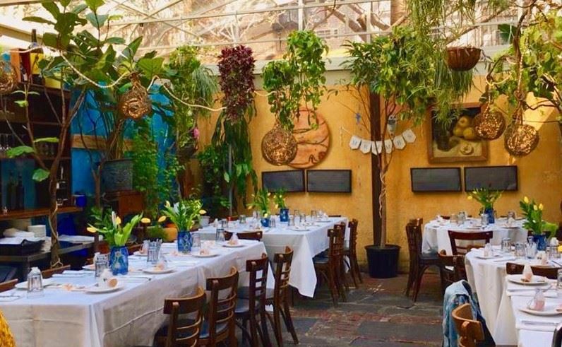 East Village Italian Restaurant With Garden and Veranda