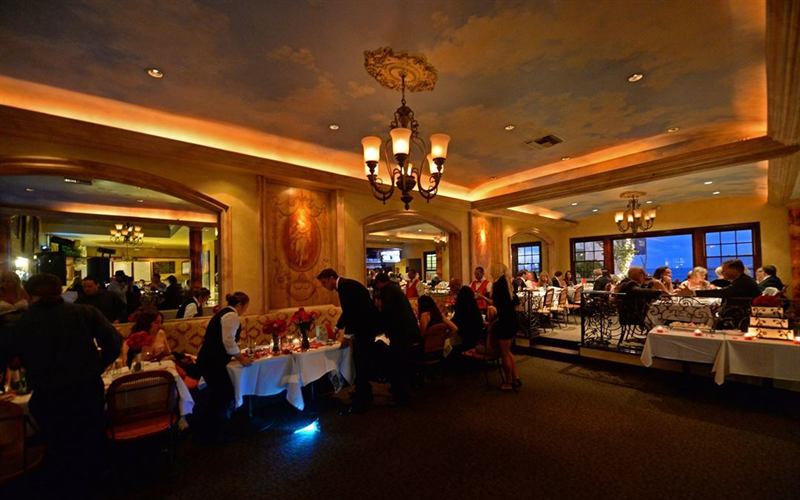 French Restaurant Venue with Ocean-View Patio and Art Nouveau Character