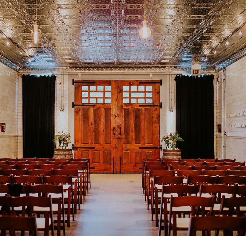 Historic Chicago Firehouse with Garden for Weddings and Events