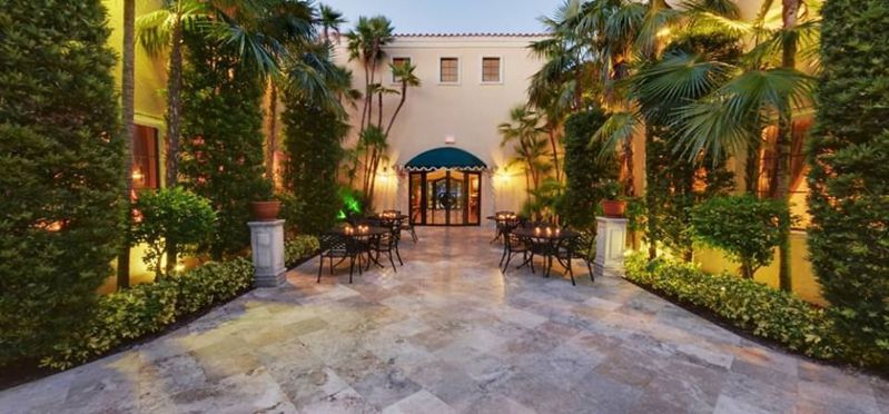 Historic Boynton Venue with Gardens, Courtyard and Banquet Rooms