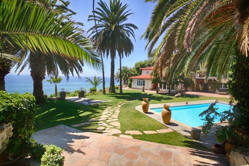 Malibu Villa with Pool, Ocean Views, and Gated Garden