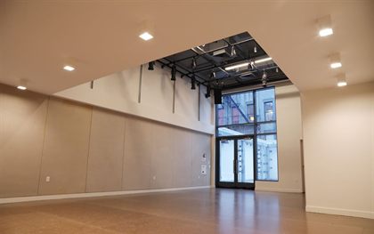 East Village Theater and Arts Space With Terrace and Production Support