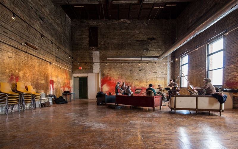 Art-Forward West Town Gallery and Performance Venue for Events