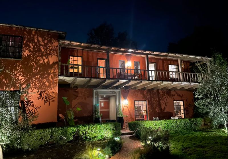 Altadena Colonial Estate with Gardens and Mountain Views