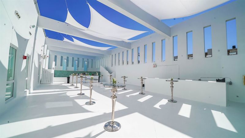 Iconic Art Deco Event Mansion with Projection Mapping