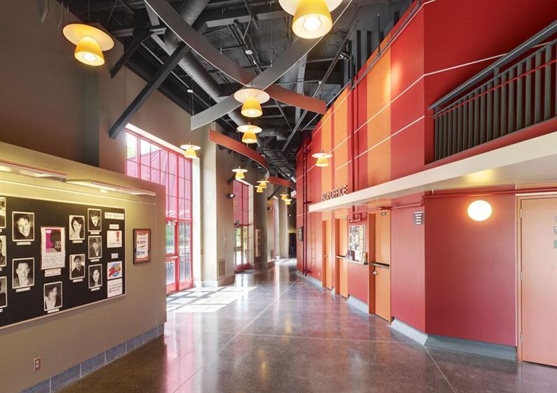 Fully Equipped Theater With Stage, Sound and Dressing Rooms