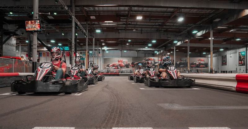 Indoor Kart Racing Venue for Team Building, Birthdays and Company Outings