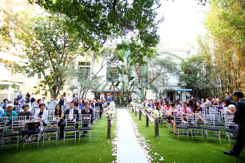 Town House Garden Event Venue with Courtyard-style Charm