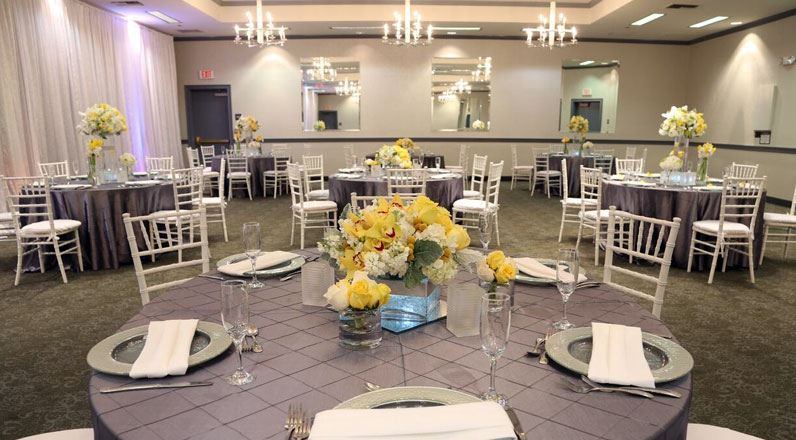 Polished Hotel Venue with Ballrooms, Wine Room, and Poolside Access