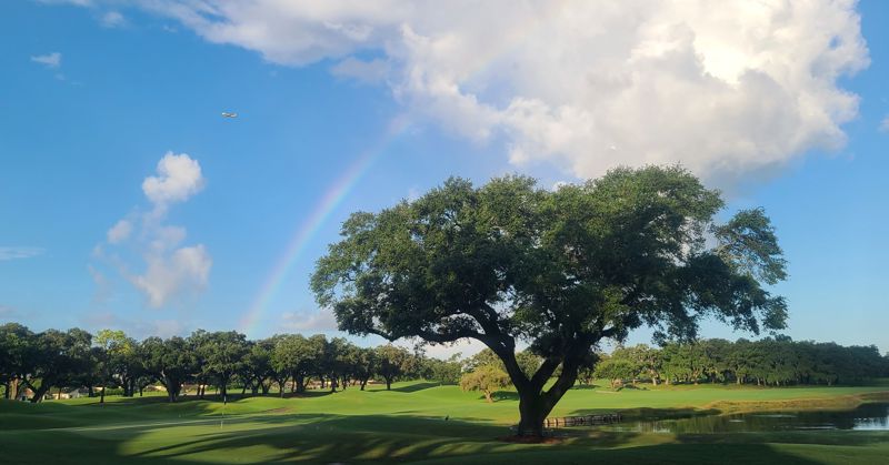 Private Golf Club Event Venue with Clubhouse Dining Room and Veranda