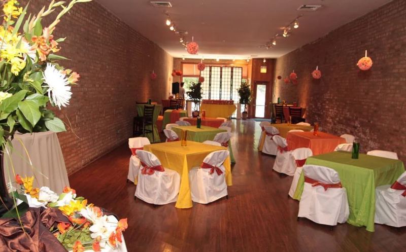 Bronzeville Event Suites with Brick Walls and Natural Light
