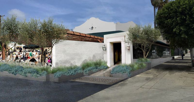 Stylish Hollywood Restaurant and Cocktail Event Space