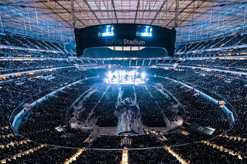Inglewood Stadium Event Venue with Premium Spaces and Film Access