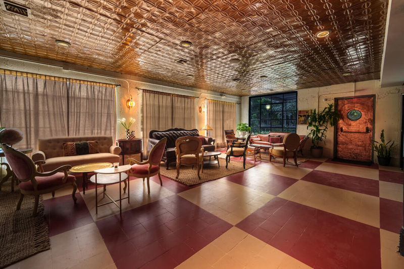 Little River Wine Bar with Two Terraces and Lush Event Style
