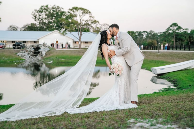 A Gorgeous White Barn Set Amongst a Breathtaking Quarter Horse Ranch
