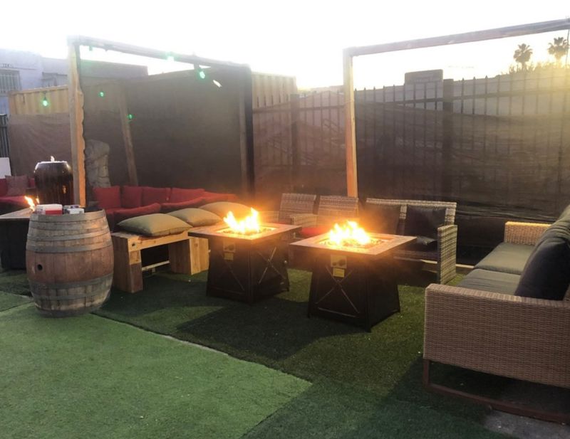 Inglewood Arts District Gallery with Lounge and Cabana Patio