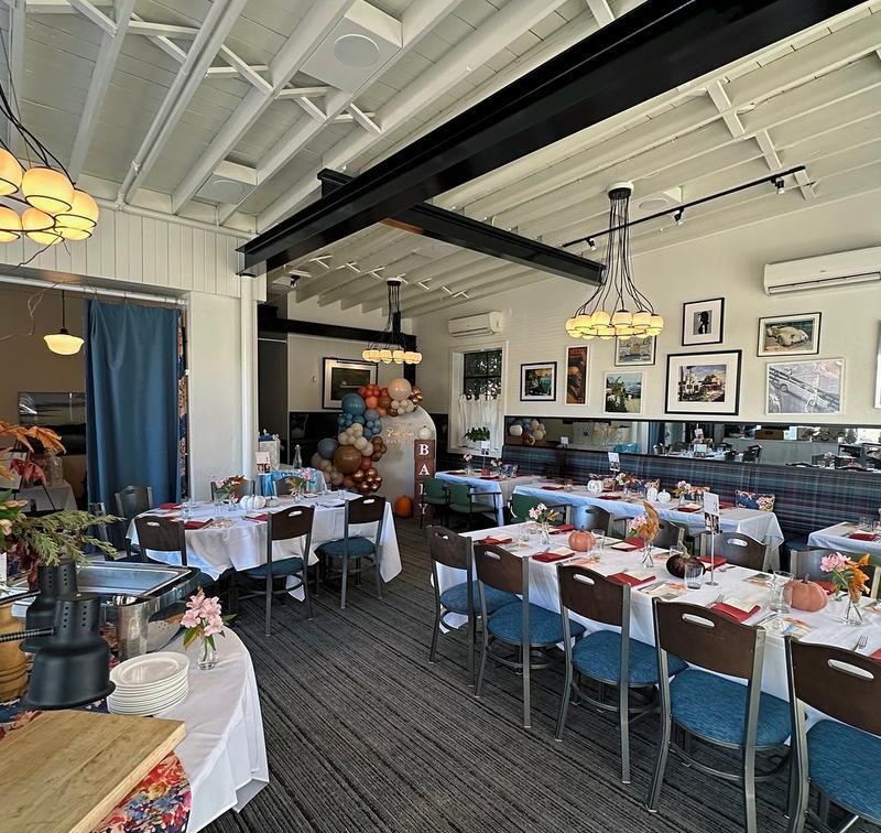 Restored Piermont Restaurant With Patio and Private Dining